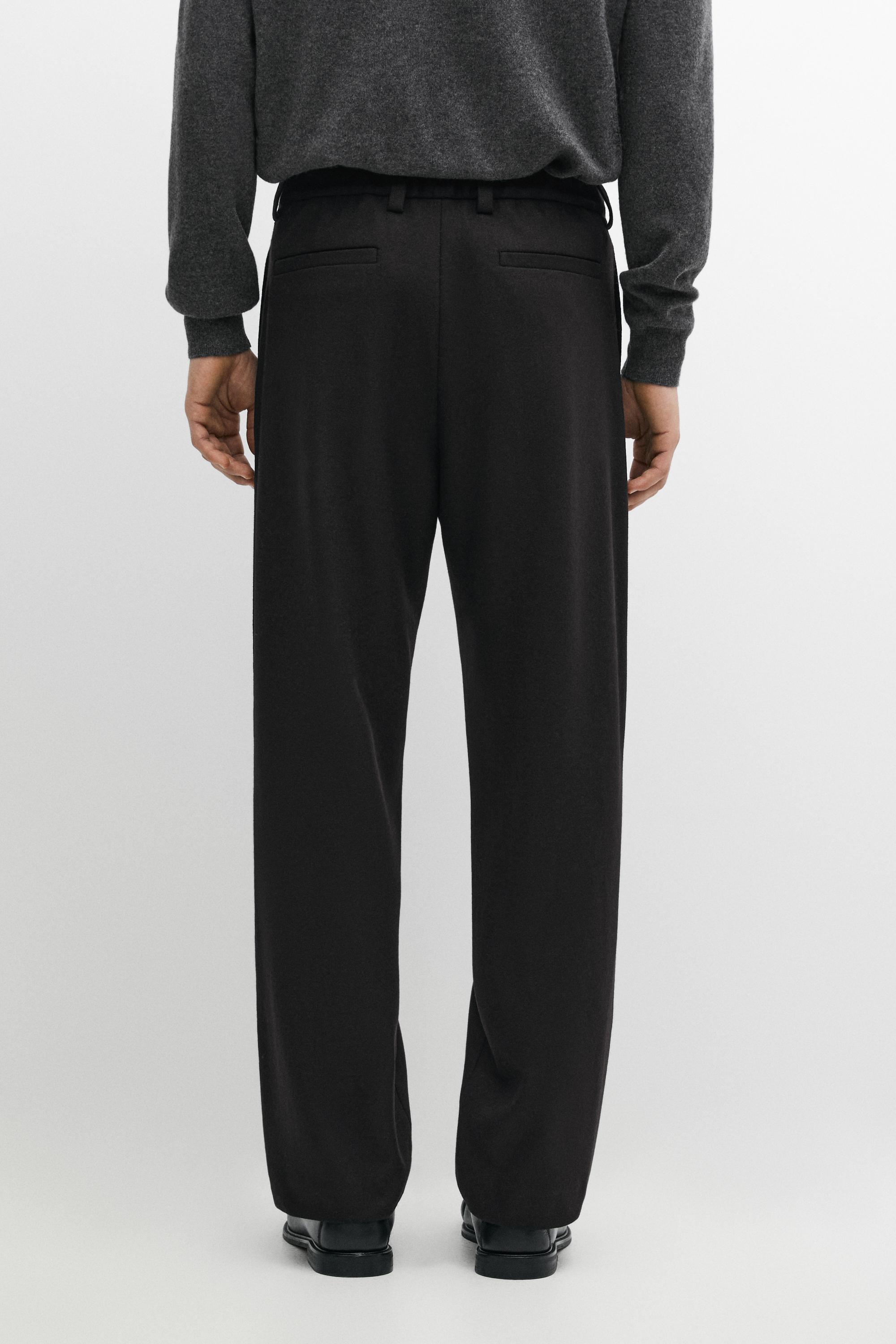 100% Wool Total Look Pants