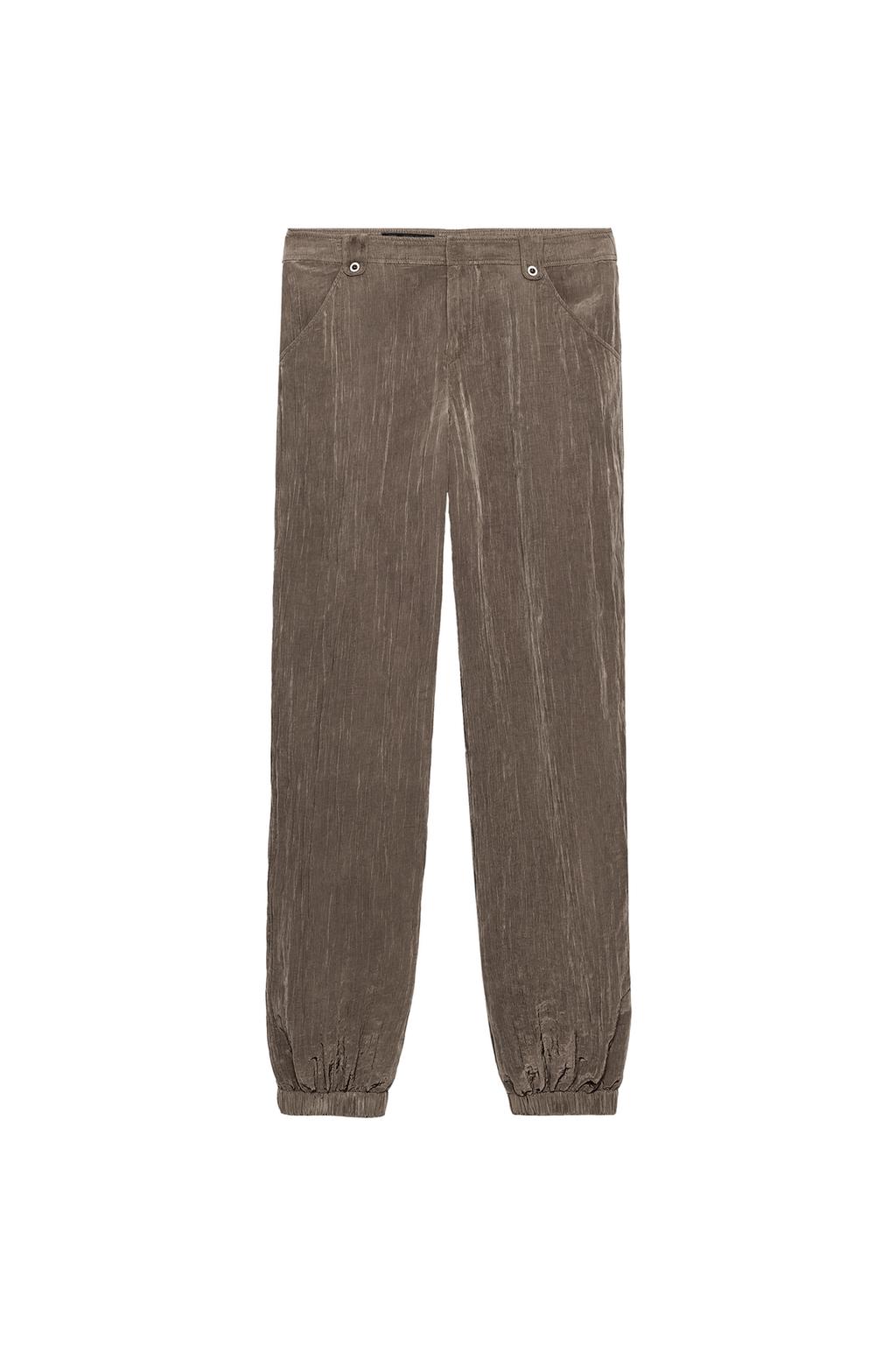 FLOWY TEXTURED PANTS - image 3