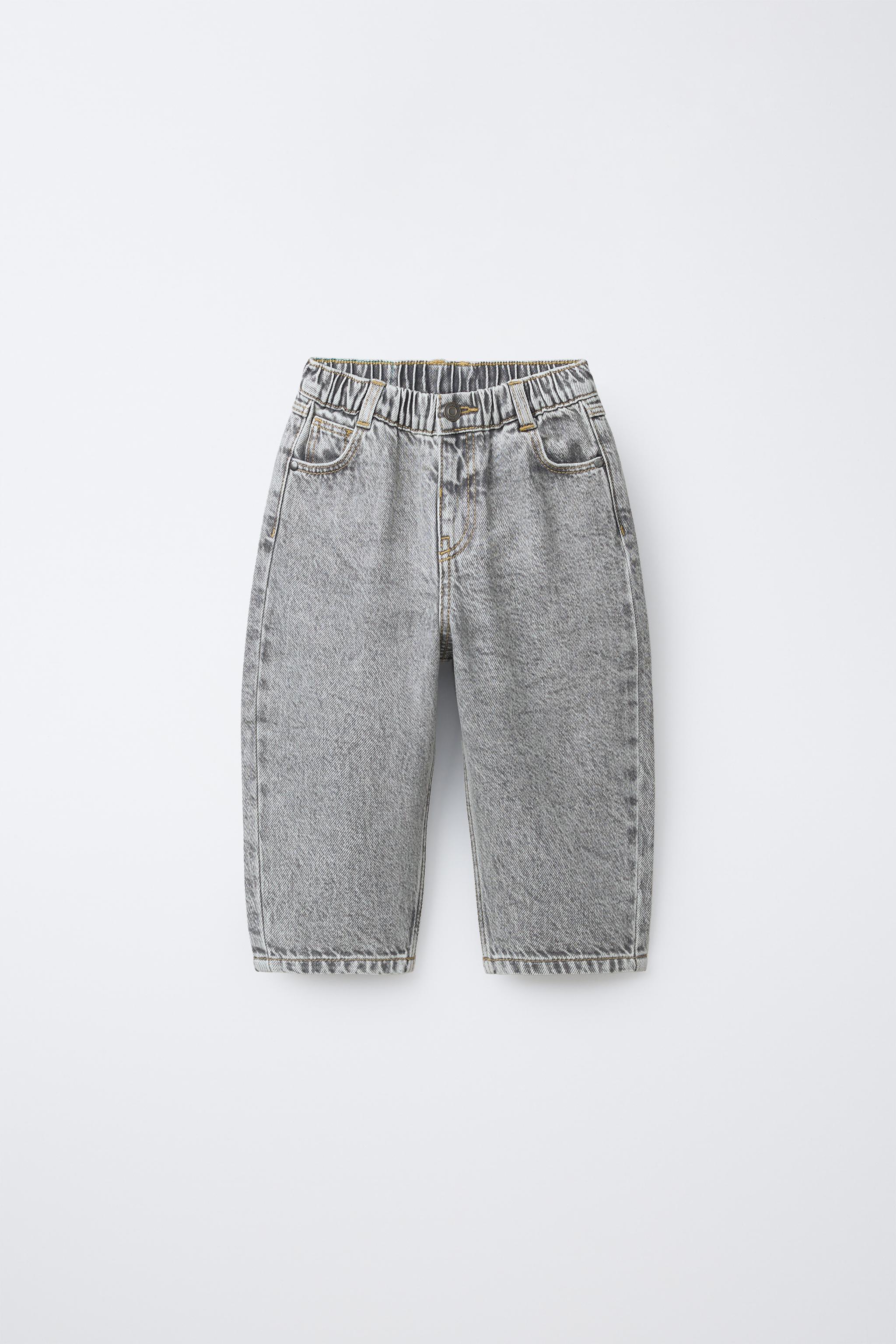 ACID WASH RELAXED BAGGY JEANS