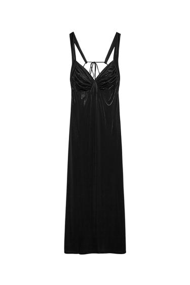 LONG RUCHED DRESS