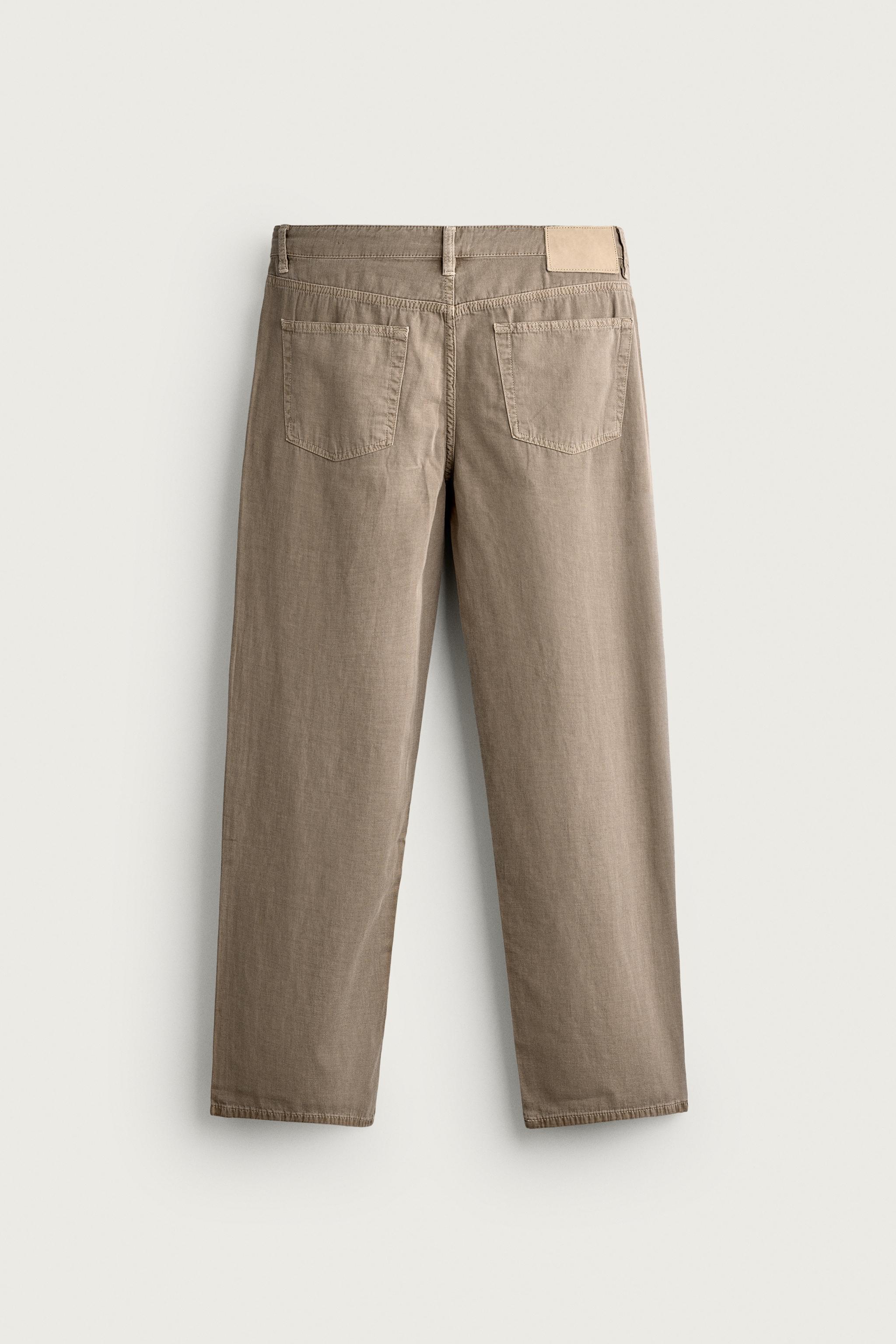 Zara STRAIGHT FIT JEAN görsel 8