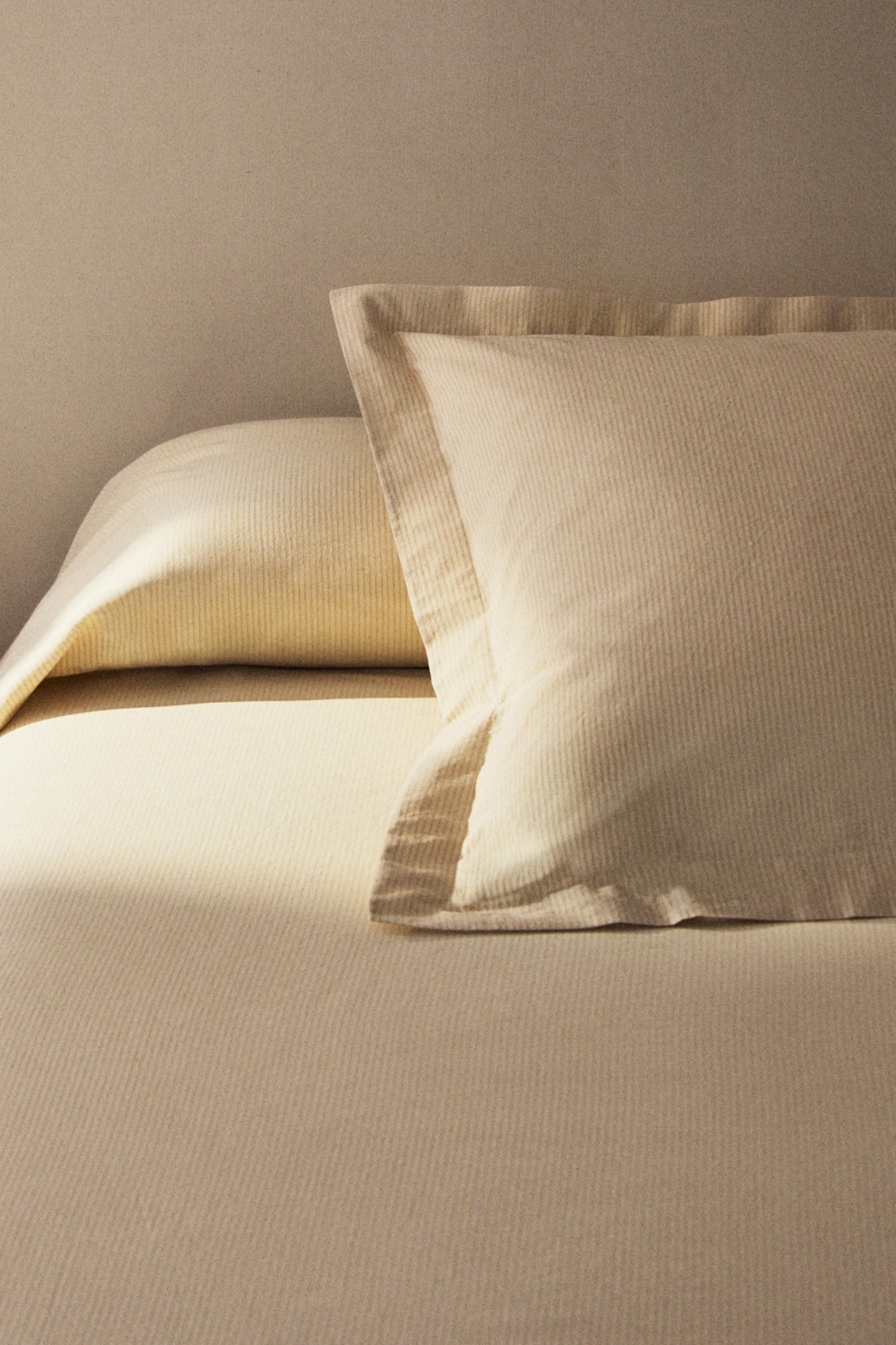STRIPED SEERSUCKER COTTON DUVET COVER