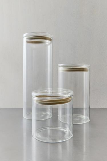 إناء تخزين من زجاج البورسليكات - 990 الخاص بـ Zara