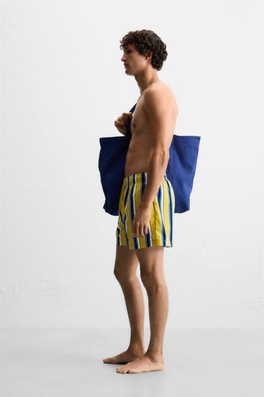 MAILLOT DE BAIN MOYEN RAYURES - divers de Zara - Image 4
