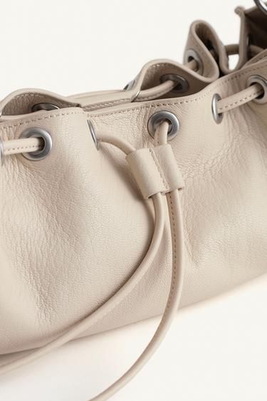LTHR SHLDR BG 16 - blanc de Zara - Image 8