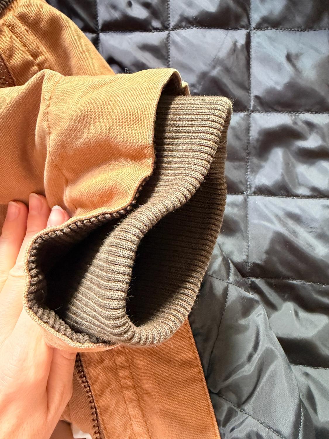 PADDED JACKET WITH CONTRAST COLLAR ZW COLLECTION - Image 4