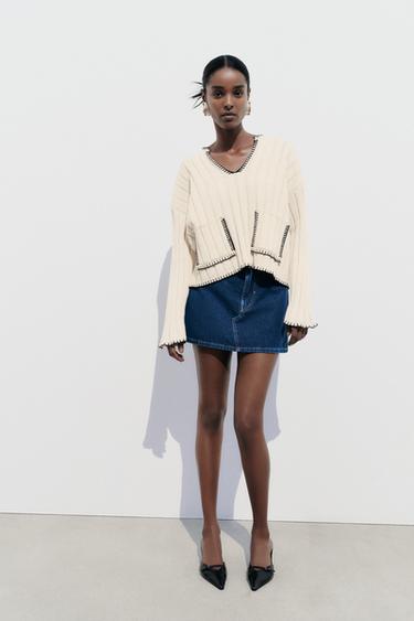 JUPE Z1975 MINI EN JEAN - Bleu de Zara - Image 0