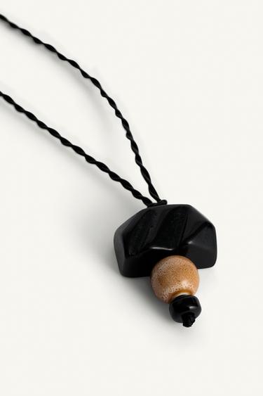 CORD NECKLACE WITH CONTRAST PENDANTS - various by Zara - Image 2