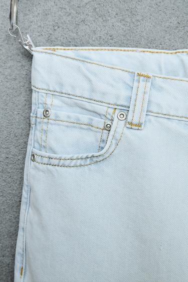 STORIESZ - LOOSE SUPER BLEACH JEANS - Light blue by Zara - Image 2