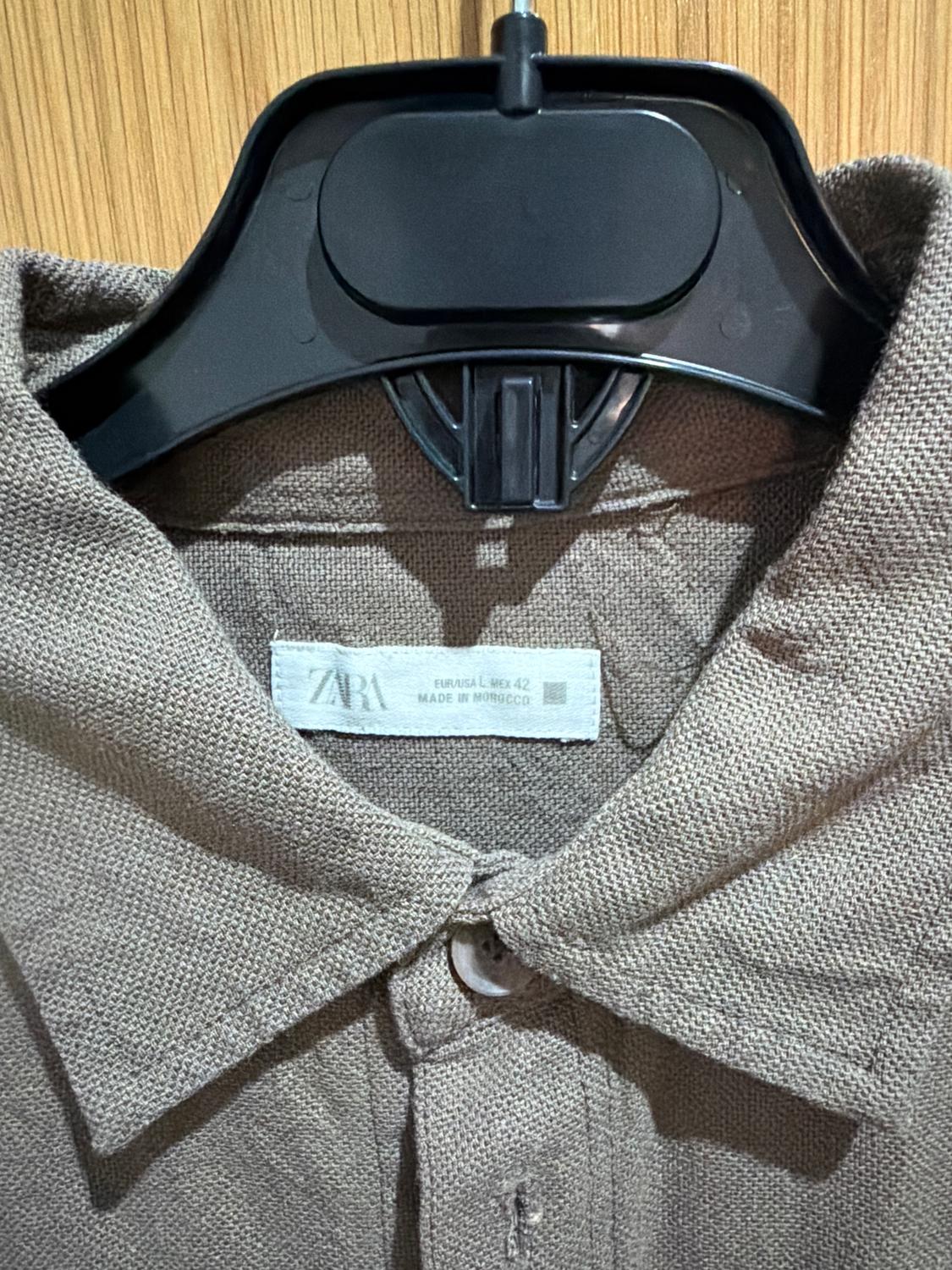 VISCOSE AND JUTE SHIRT - Image 3