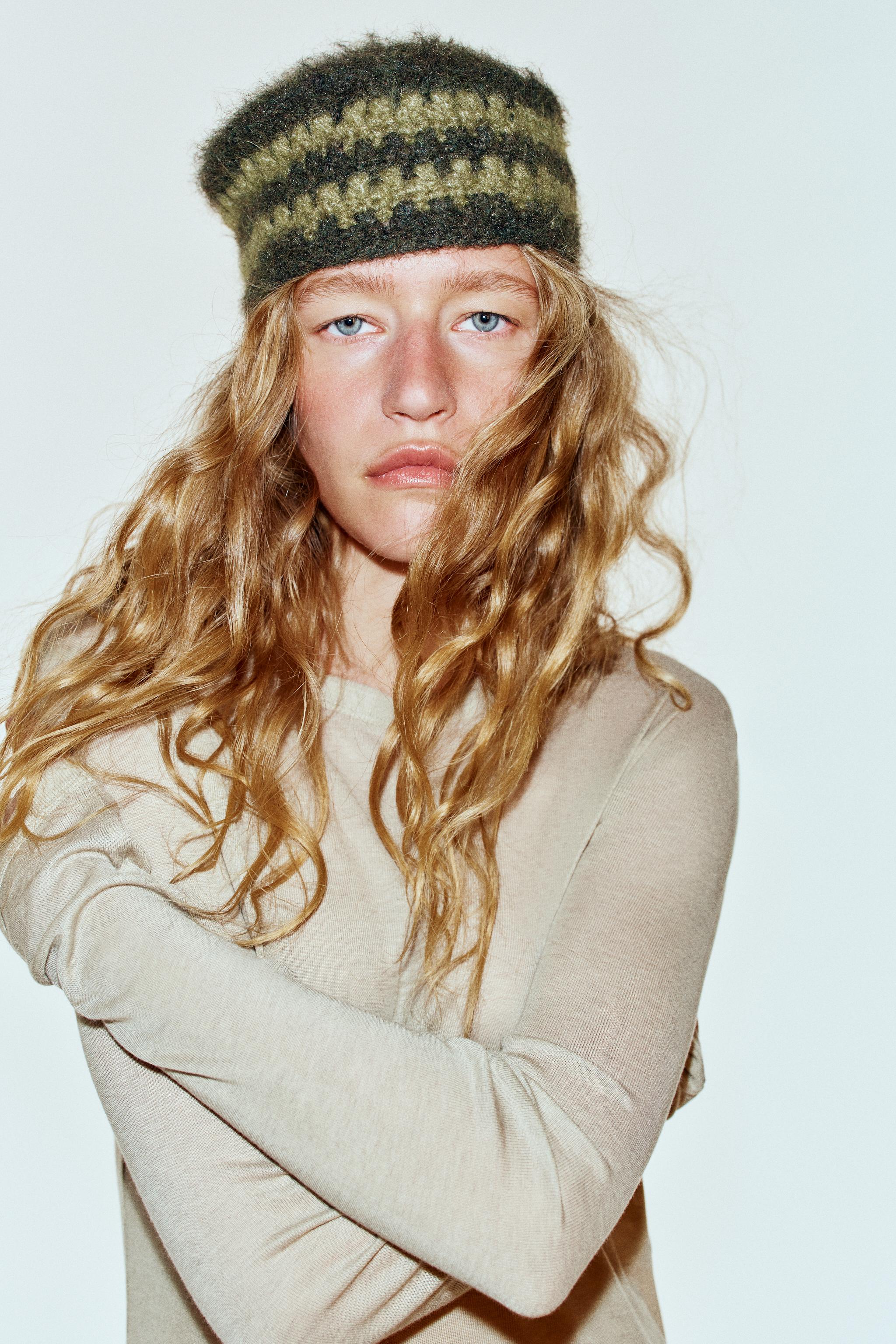 Knit Beanie by Zara