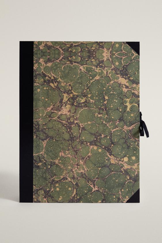 A3 STATIONERY FOLDER - Green by Zara - Image 0