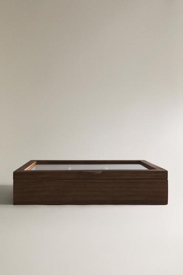 HOUTEN SIERADENDOOS - Bruin van Zara - Afbeelding 0