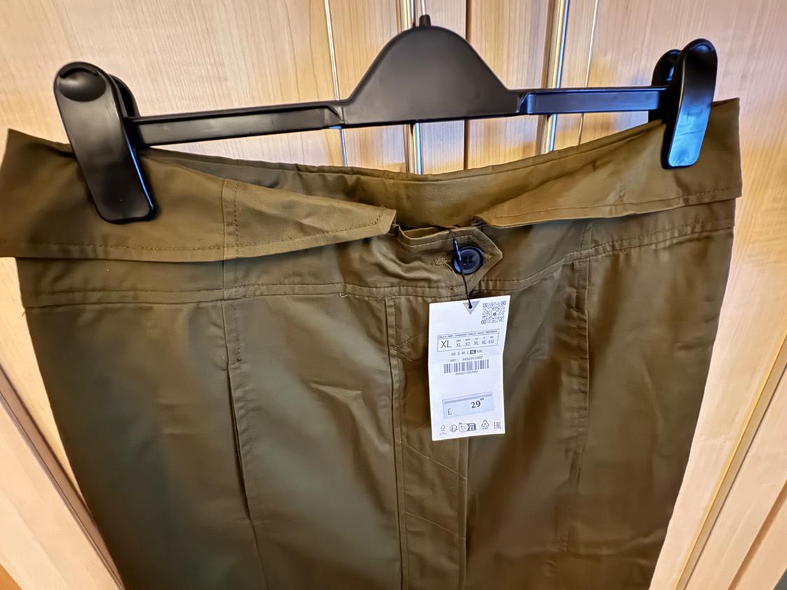 MIDI SKIRT WITH WAIST FLAPS - Image 3