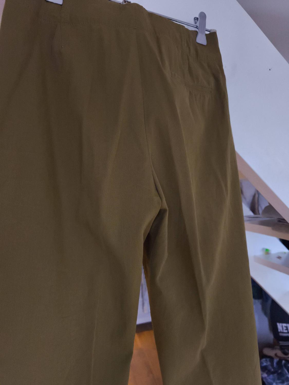 ZW COLLECTION BELTED WIDE-LEG TROUSERS - Image 5