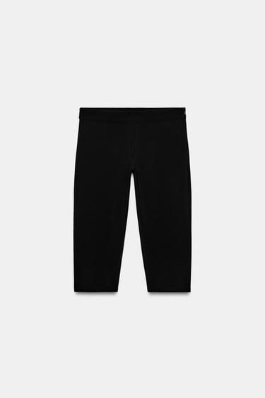 PANTALÓN CAPRI - Negro de Zara - Imagen 0