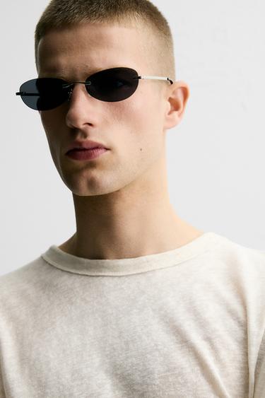 FRAMELESS SUNGLASSES - Silver by Zara - Image 1