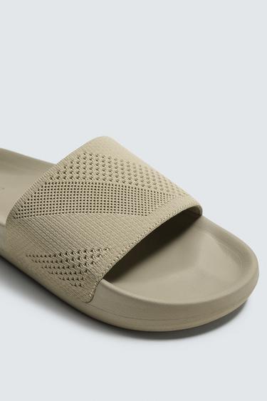 SANDALES DE BAIN - Vert d'eau de Zara - Image 5