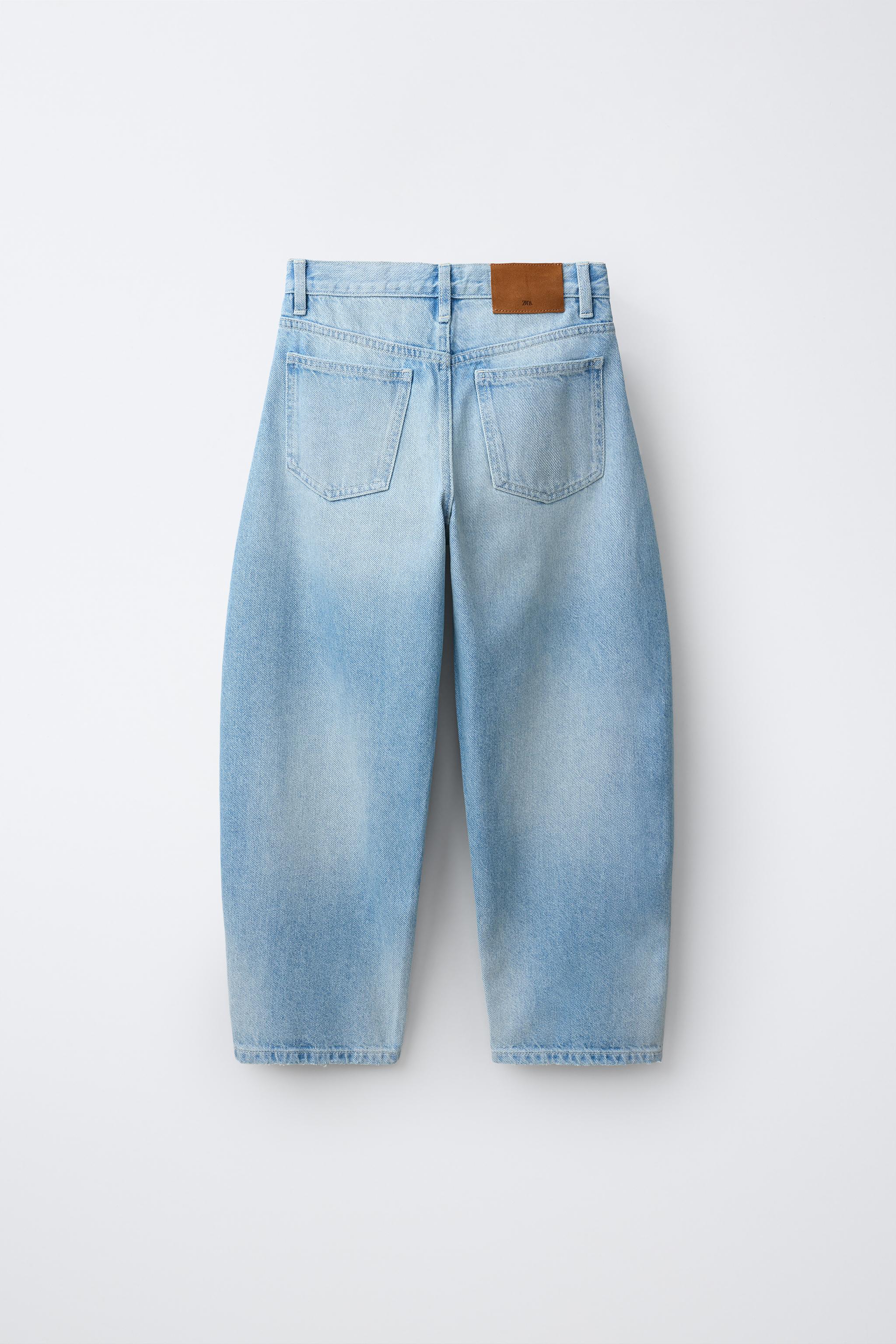 JEANS BARREL EFECTO DESGASTADO