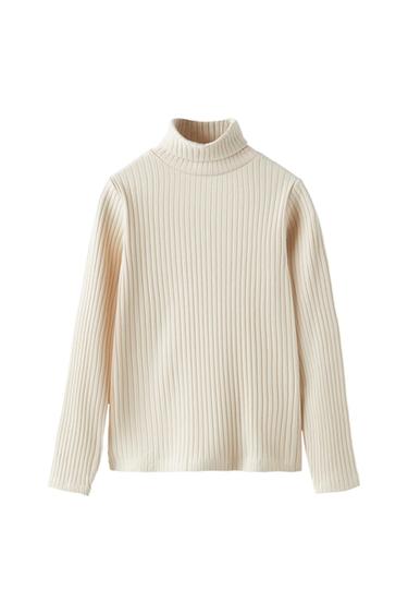 RIBBED TURTLENECK