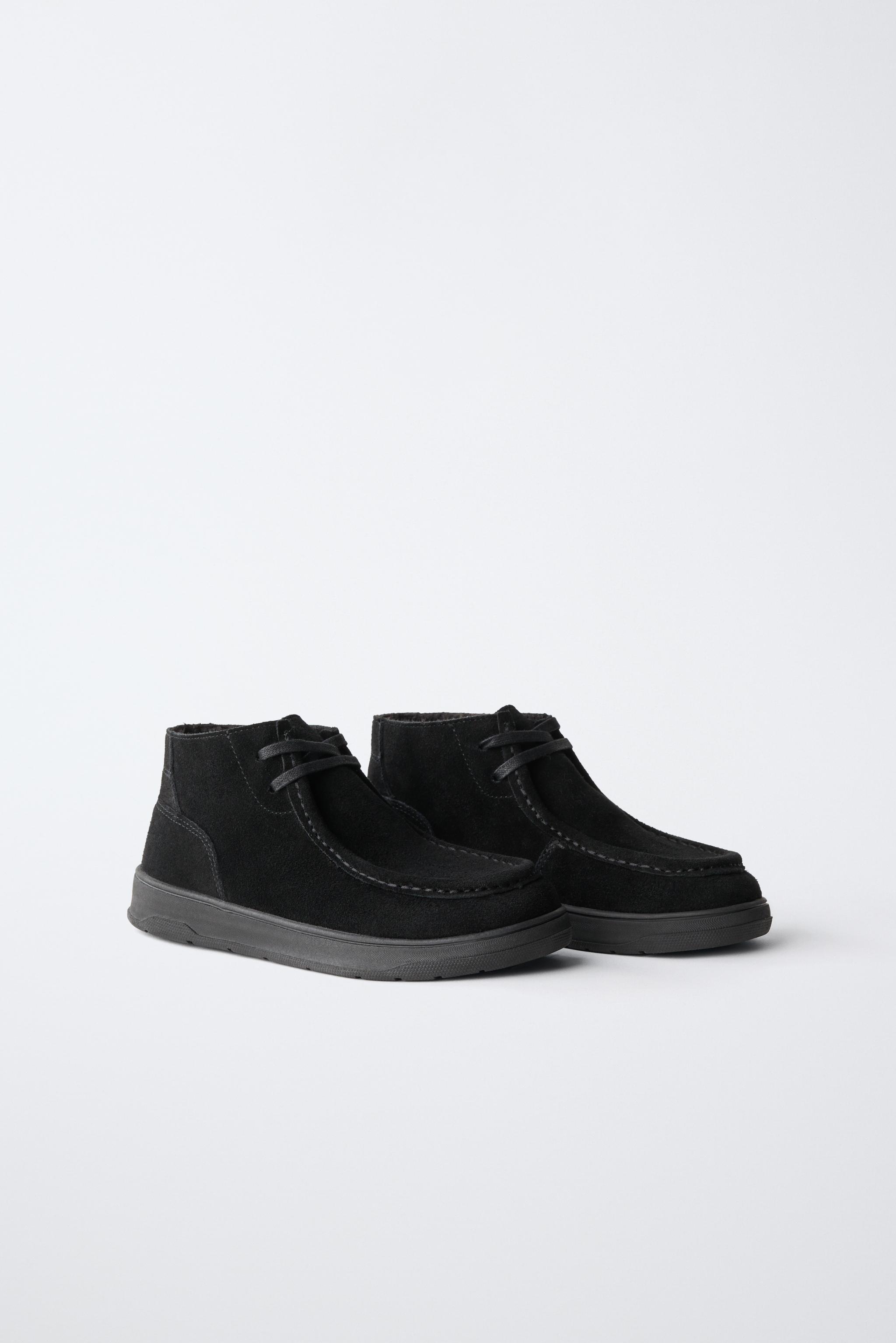 BOTTINES BAREFOOT LACETS CUIR