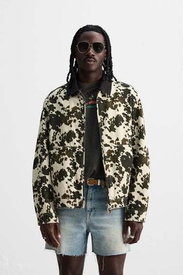 ANIMAL PRINT JACKET - Printed by Zara - Image 1