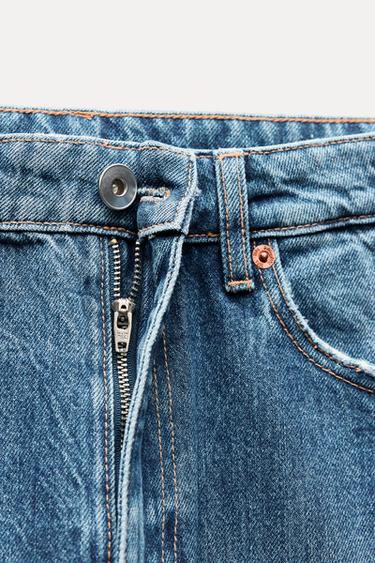 JEAN TRF BAGGY BALLOON TAILLE NORMALE - Bleu de Zara - Image 7