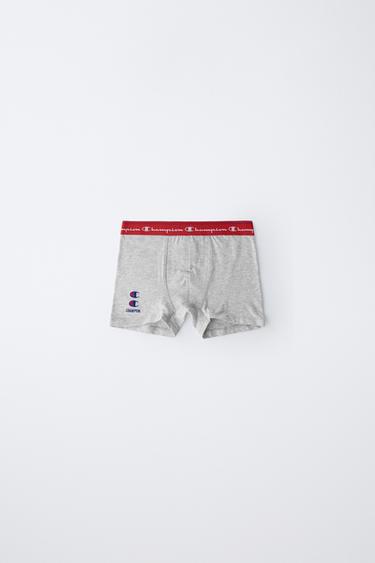 6-14 ANS/ LOT DE DEUX BOXERS CHAMPION ® X ZARA - Blanc / Gris de Zara - Image 2