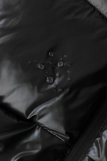 DOUDOUNE PLUME ET DUVET DÉPERLANTE ET COUPE-VENT - Noir de Zara - Image 8