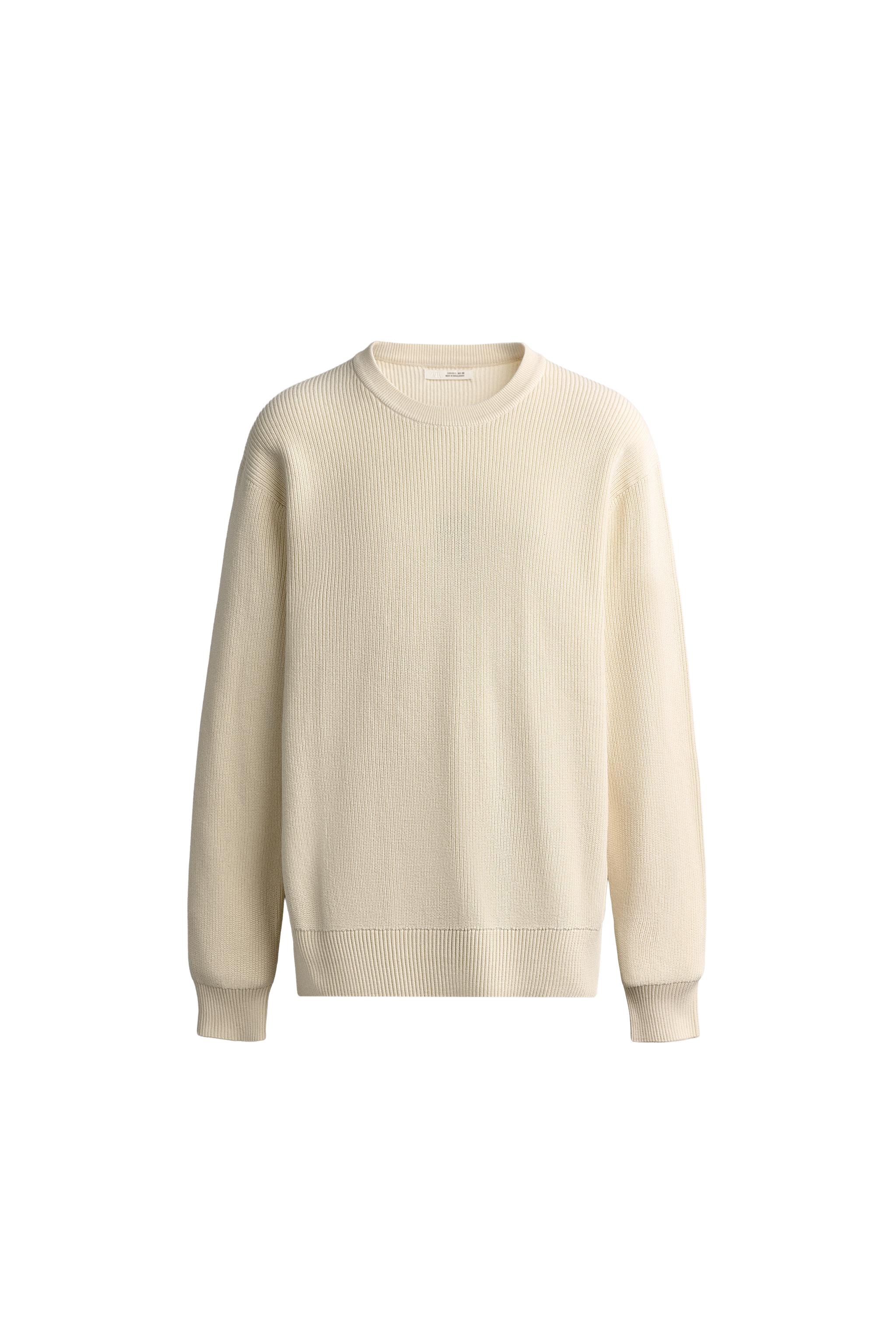 REGULAR FIT KNIT SWEATER