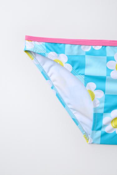 6-14 ANS/ BIKINI DAMIER SMILEYWORLD ® - Turquoise de Zara - Image 3