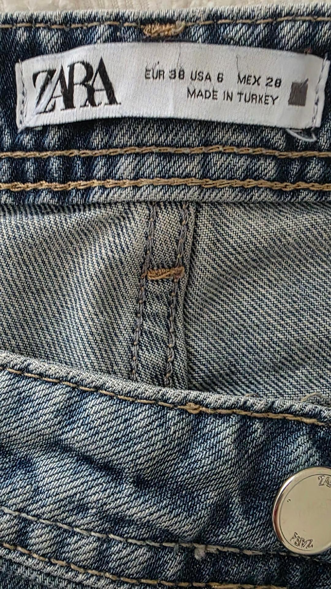 Z1975 HIGH RISE WIDE LEG LONG LENGTH JEANS - Image 3