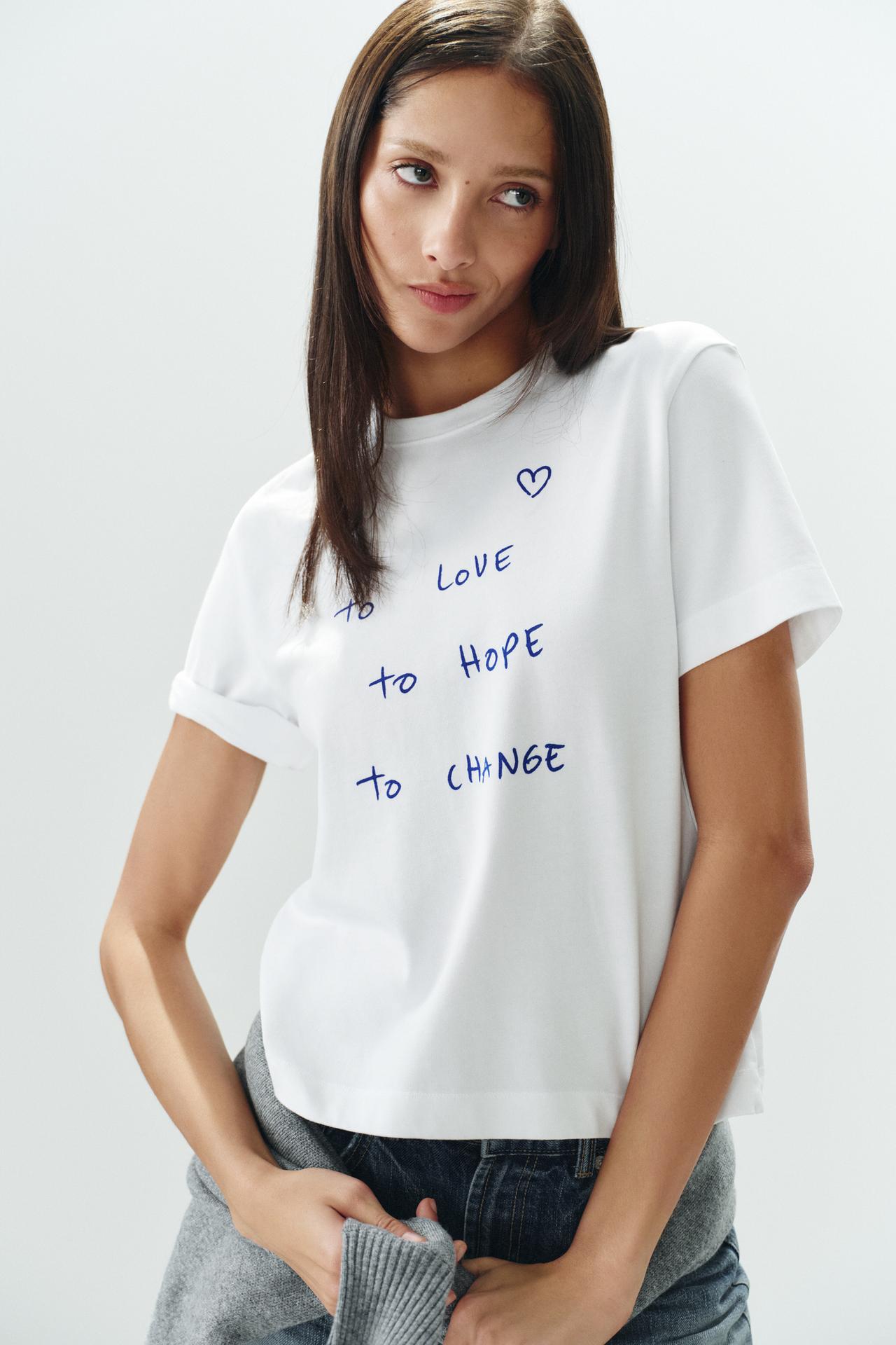 THOMAS LELÚ TEXT T-SHIRT — White