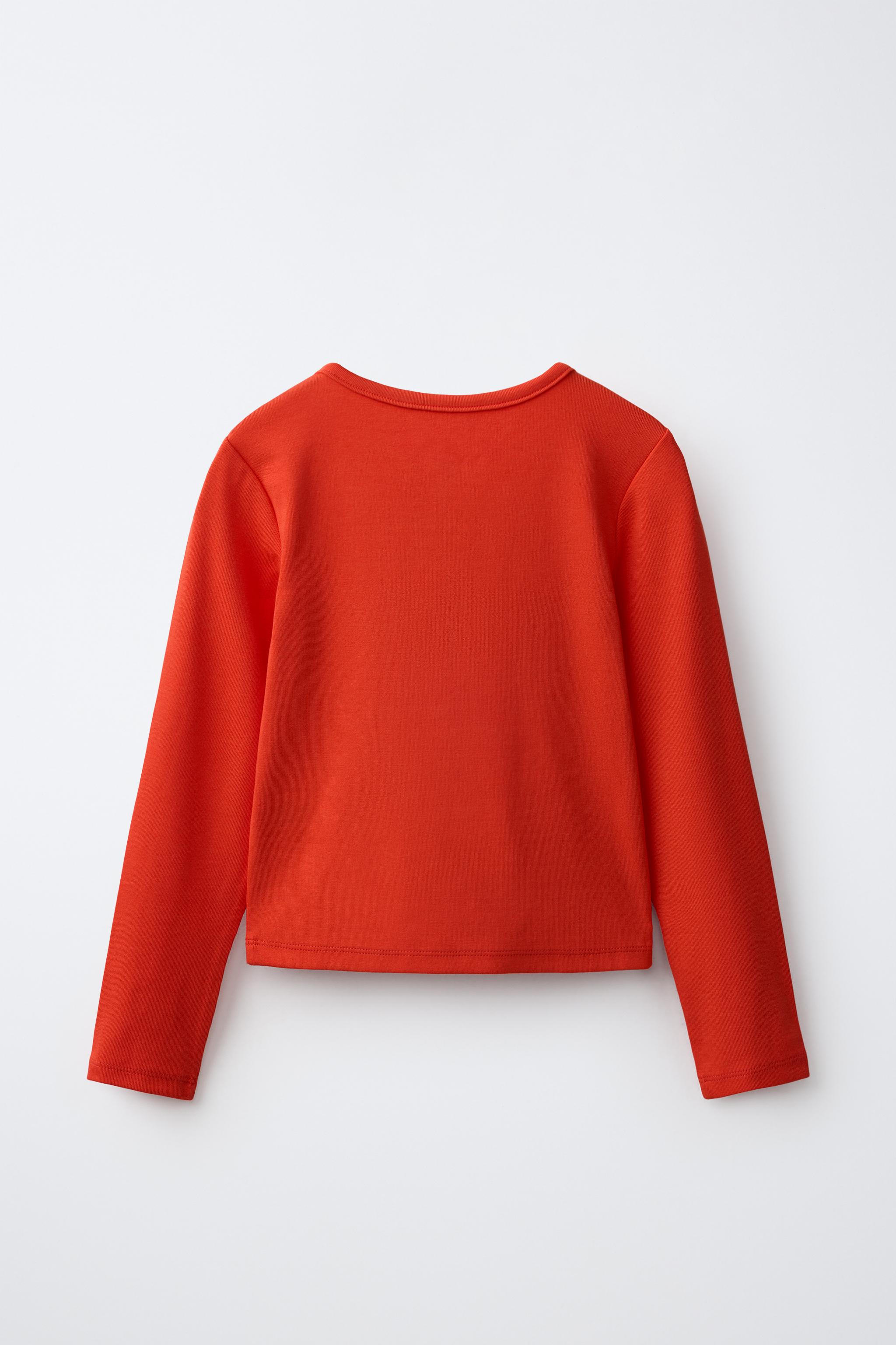 HENLEY T-SHIRT - Salmon | ZARA United States