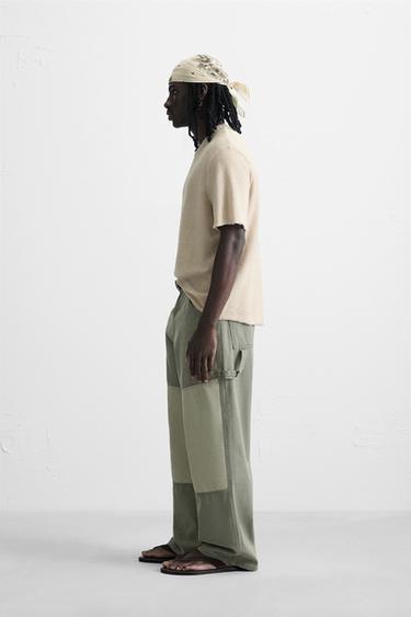 SPRAY PRINT KNIT T-SHIRT - Ecru by Zara - Image 3