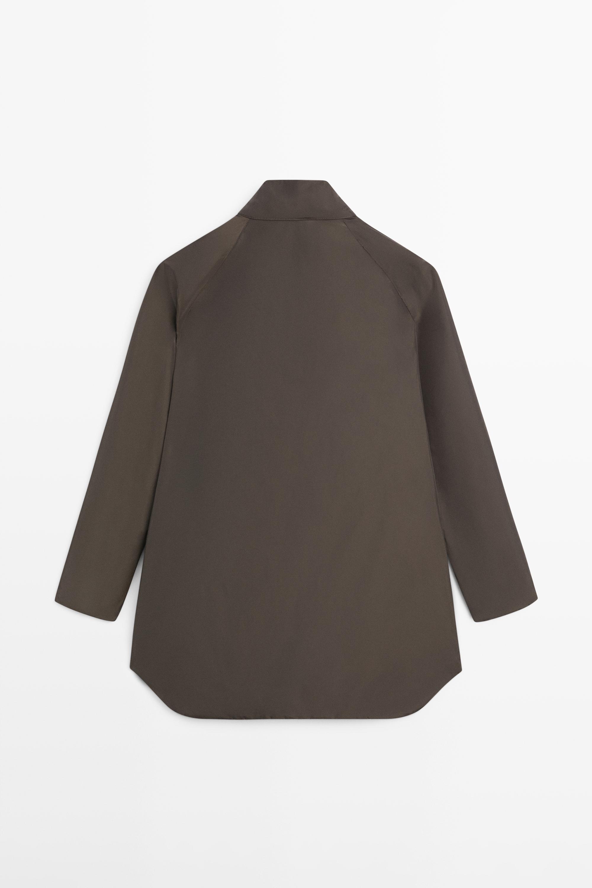 Veste longue matelassée