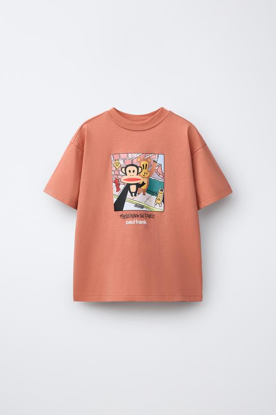 PAUL FRANK™ PRINTED T-SHIRT - Russet by Zara - Image 0