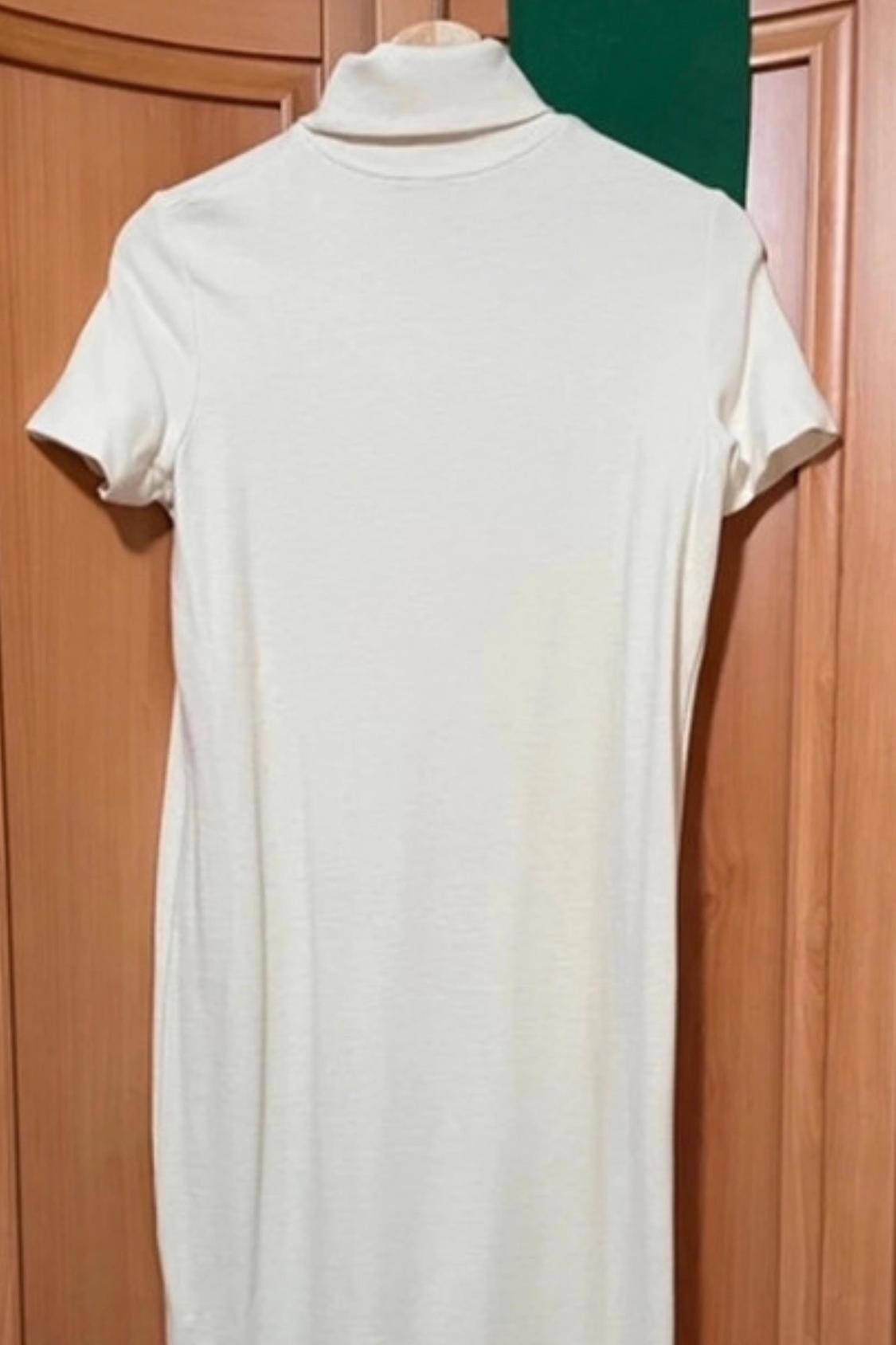 VESTIDO PUNTO BEIGE - Image 3