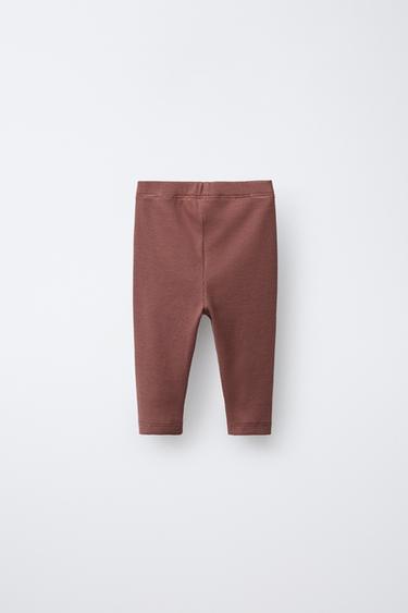 TWO-PACK OF PLAIN LEGGINGS - Pink by Zara - Image 2