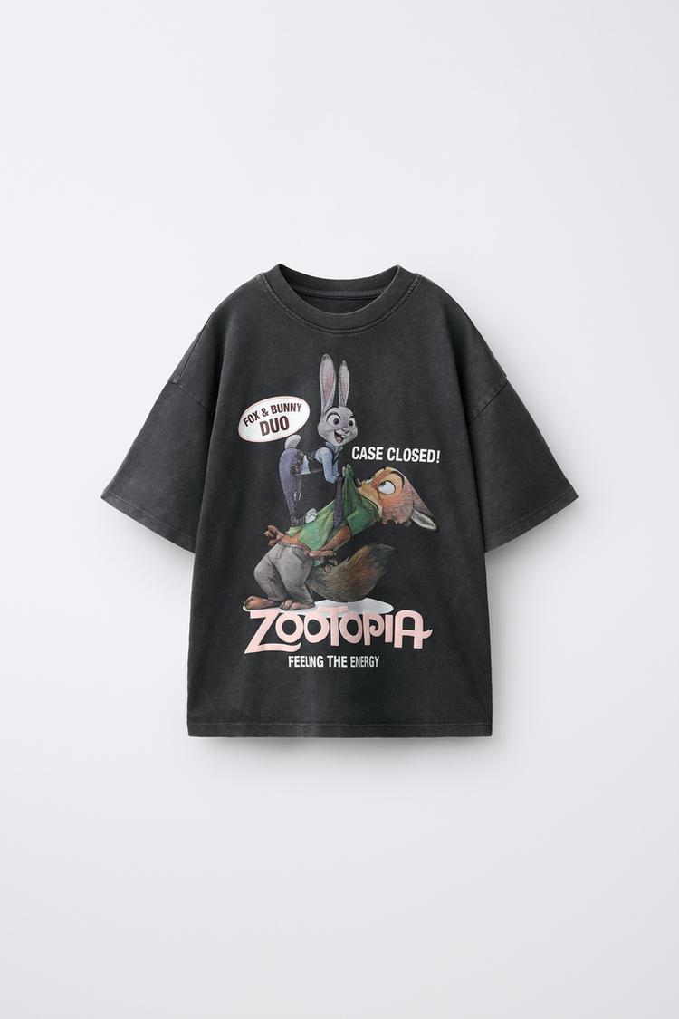 ZOOTOPIA © DISNEY GRAPHIC T-SHIRT — Anthracite grey