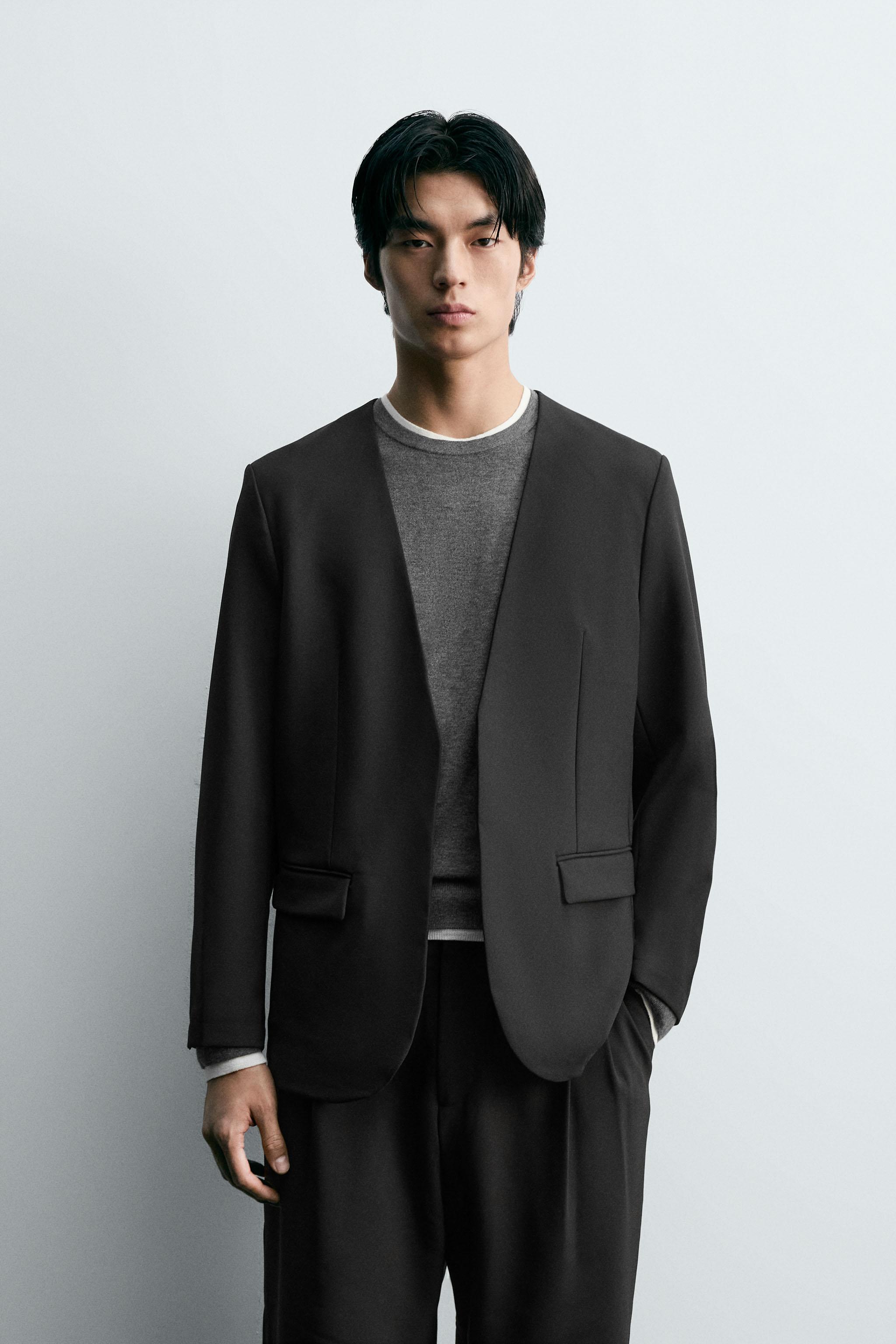 ウォッシャブル＆速乾性チェック柄スーツ | ZARA Japan / 日本