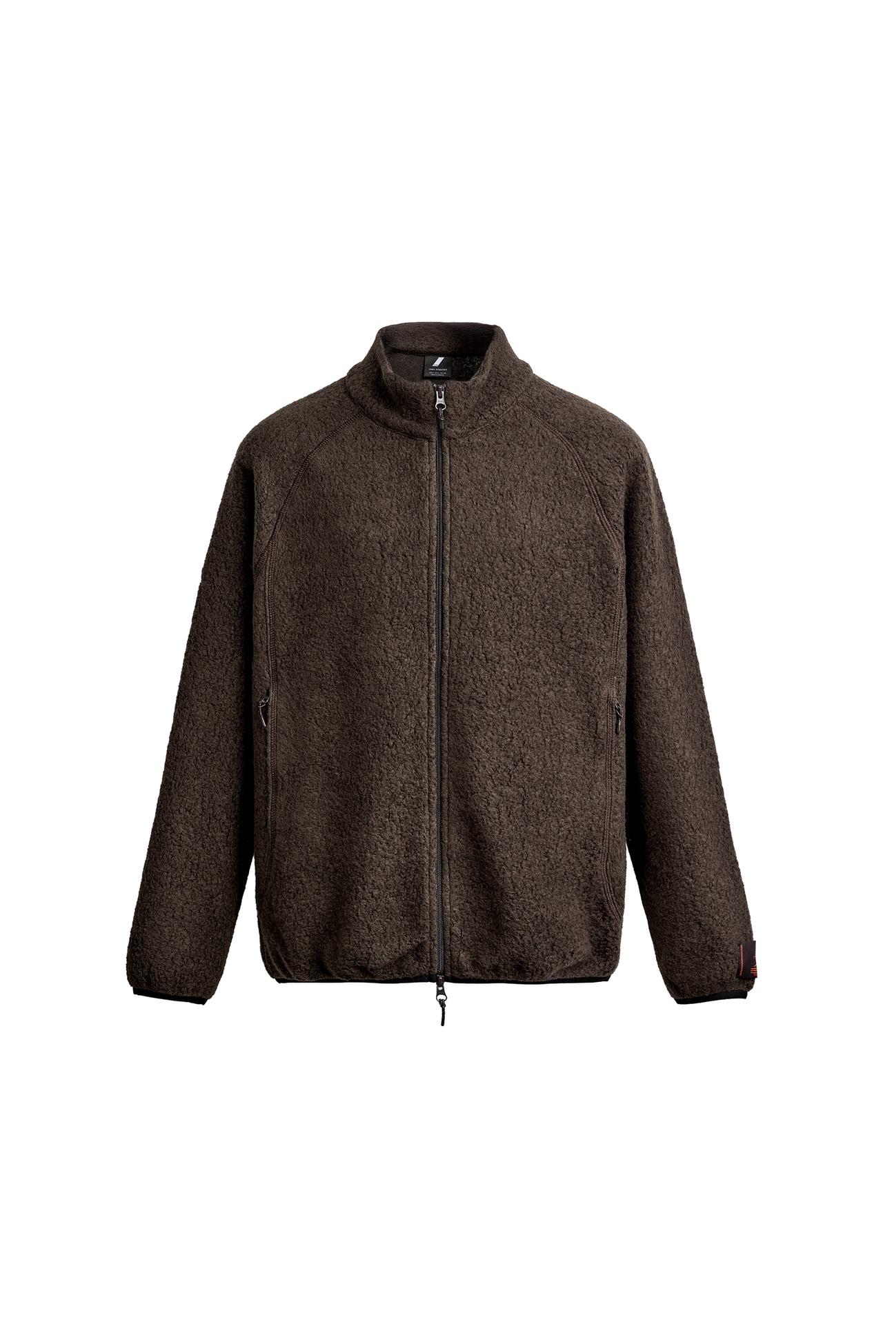 MANTECO® WOOL BLEND FLEECE JACKET