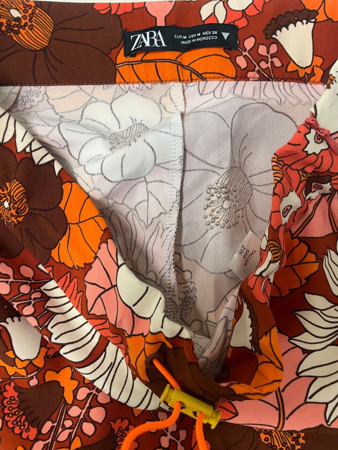 FLORAL PRINT LEGGINGS - Image 3