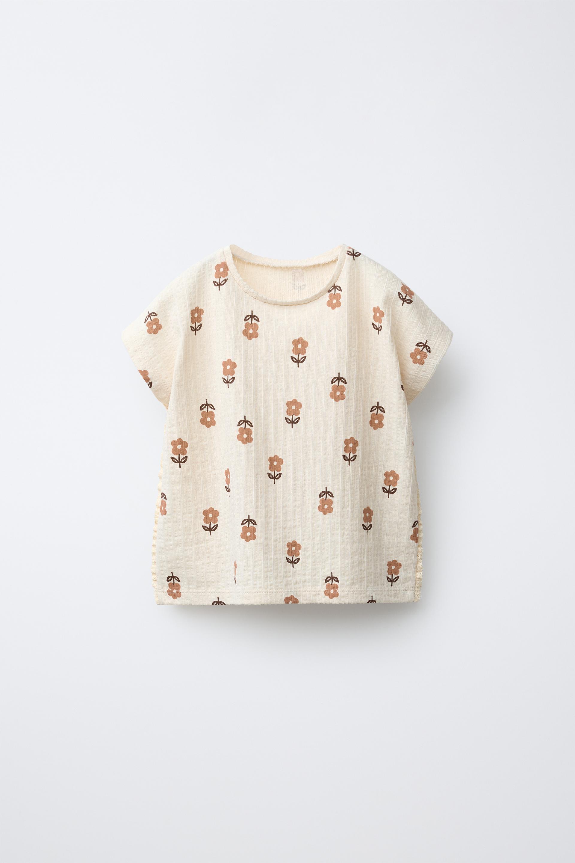Lace Print T-Shirt
