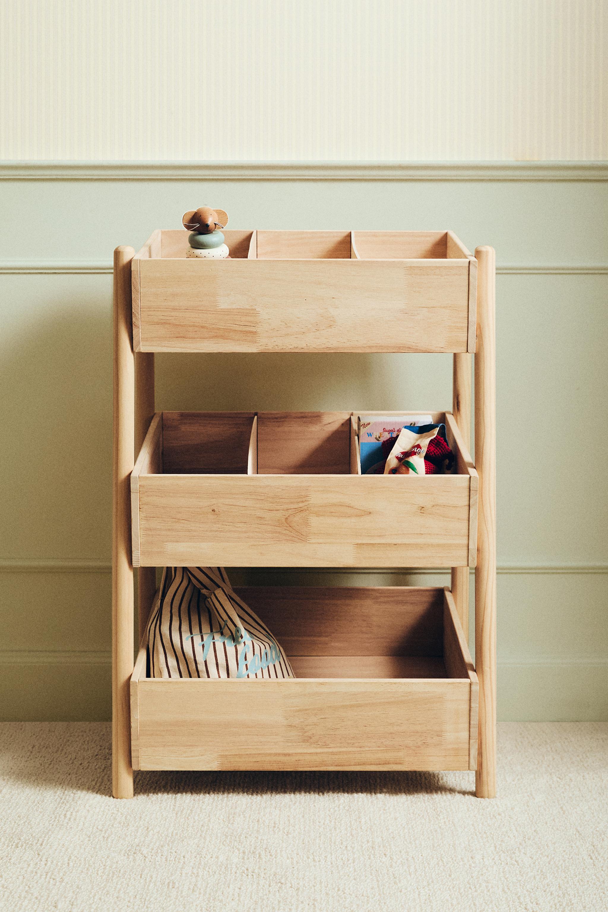 CHILDREN'S DRAWER SHELF UNIT