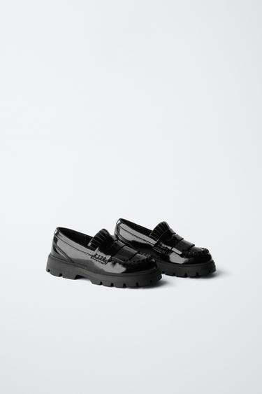 LOAFERS WITH DETAIL - Black by Zara