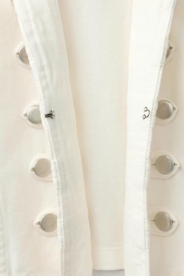 BUTTONED JACKET - Mid-ecru by Zara - Image 4