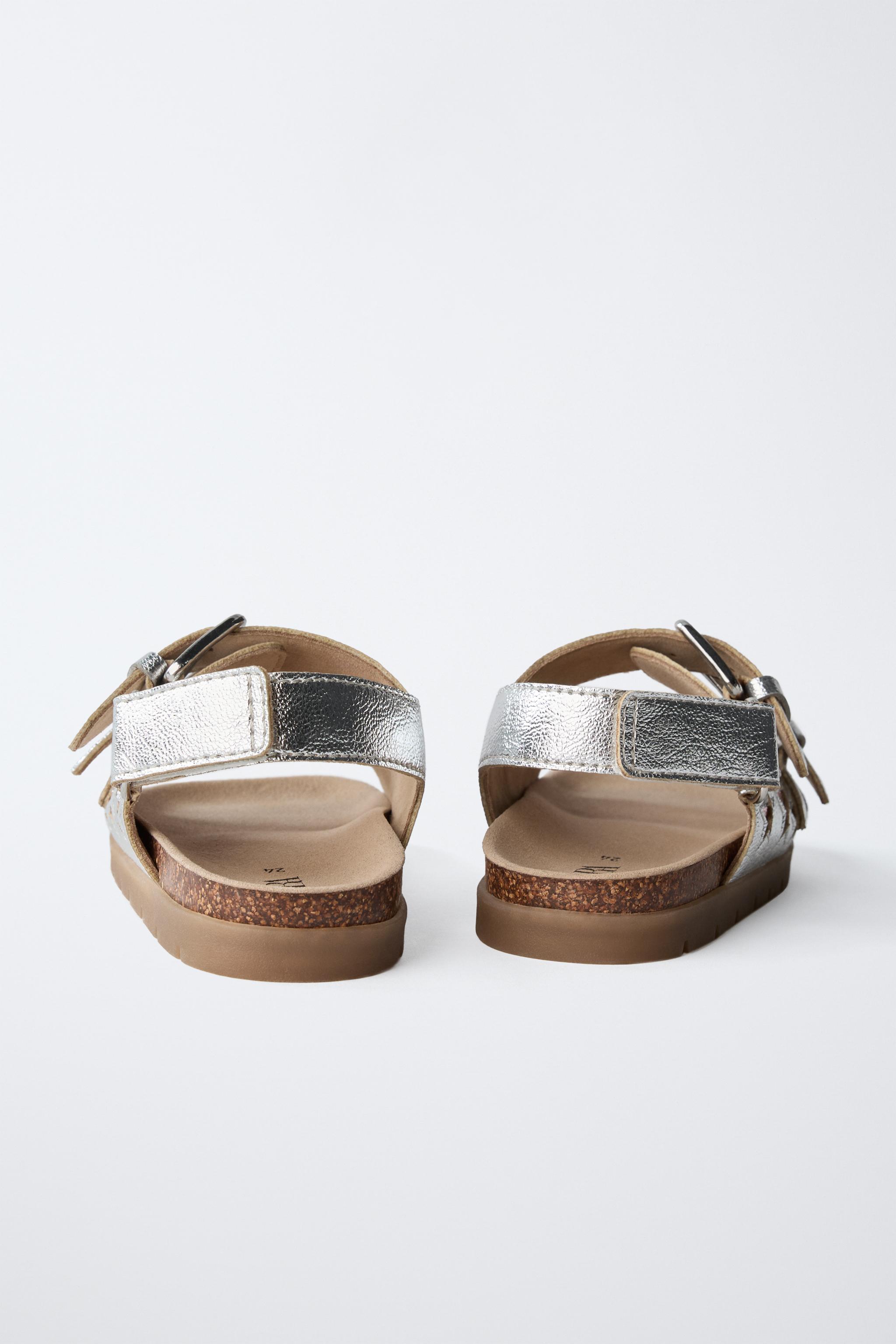 STAR SANDALS - Silver | ZARA United States