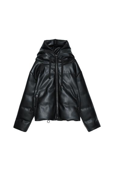 FAUX LEATHER JACKET