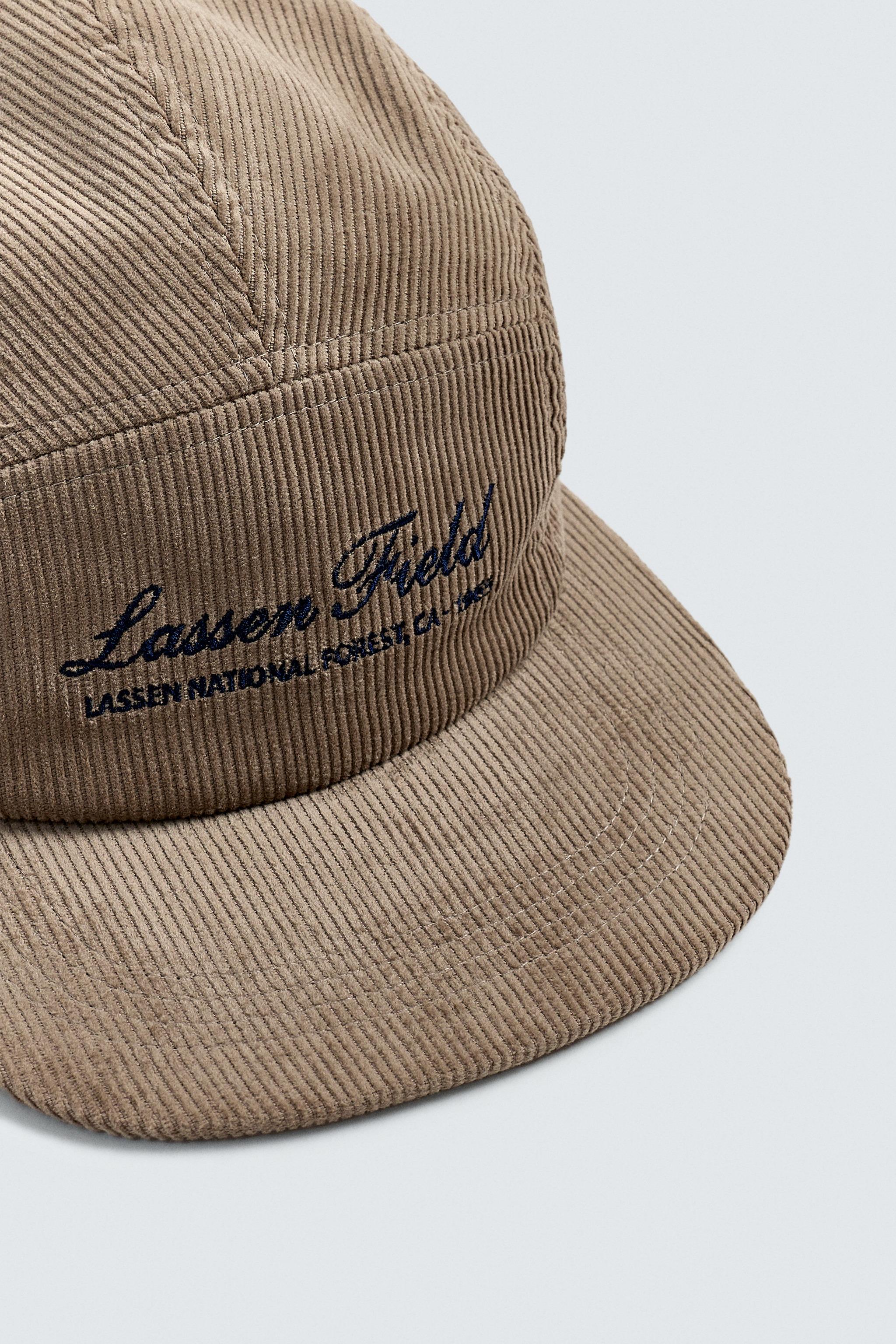FLAT BRIM CORDUROY CAP